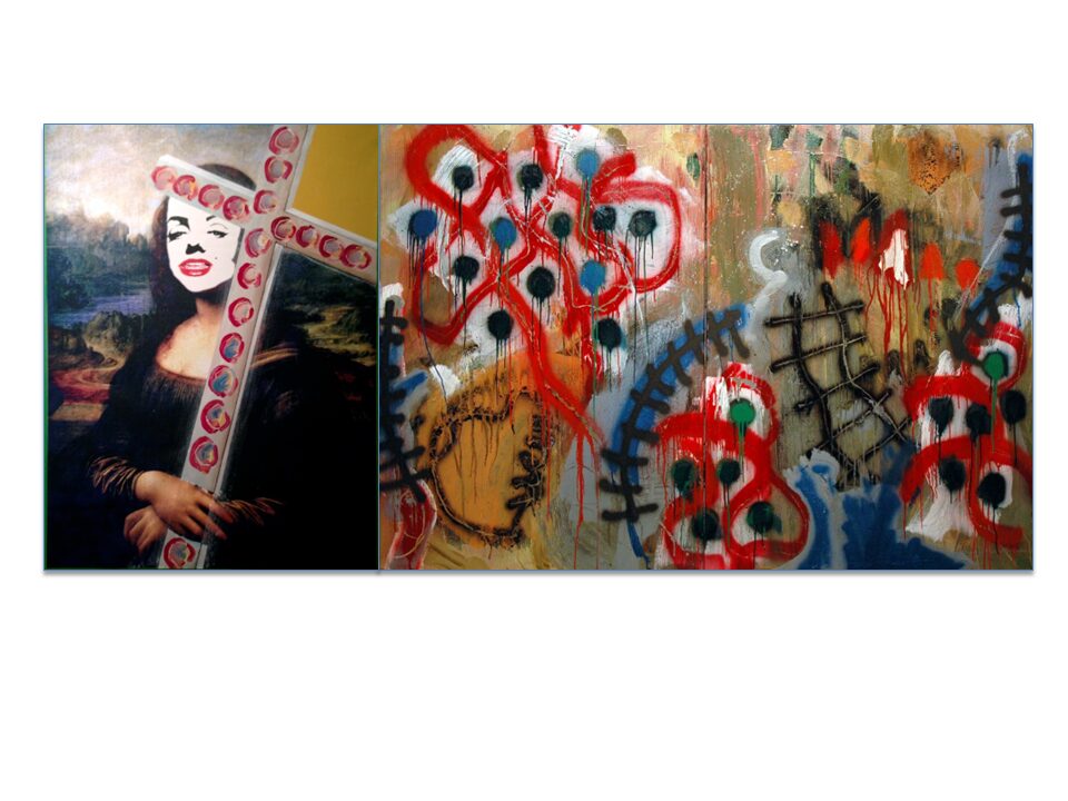 « MaryDonna Mona Liza » & « Serpents & Échelles (vices & vertus) »