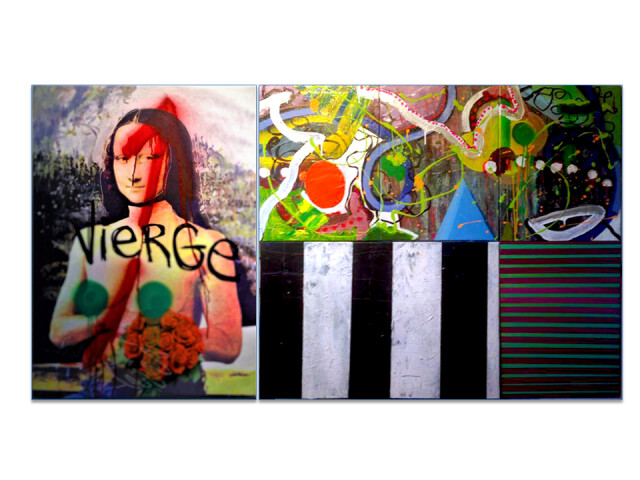 « Virgin Mona Liza » & « Abstraction 12 - Carnaval »