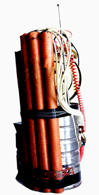 "JUMP" Réplique d'une bombe artisanale 2