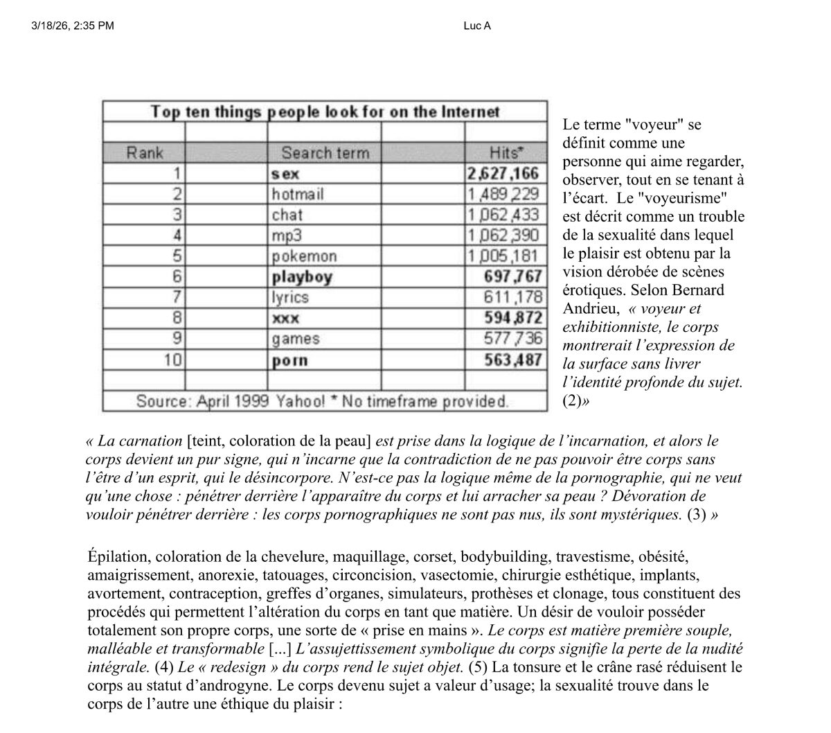 Documentation p. 2/3