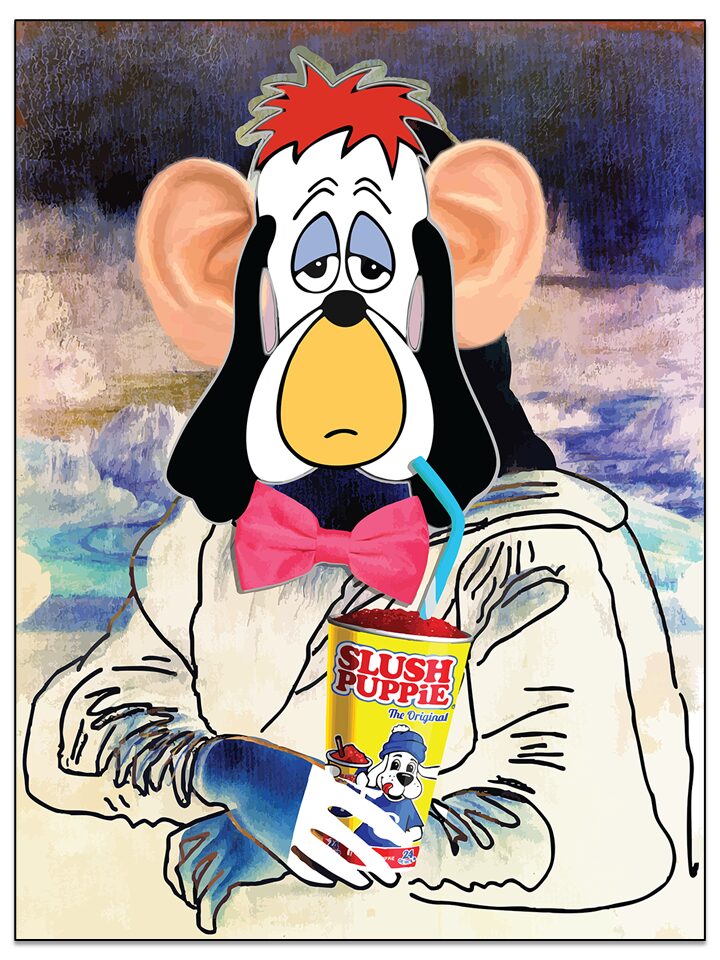 "Droopy Dog Mona Lisa"