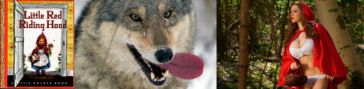 D'après Le Petit Chaperon rouge / After Little Red Riding Hood: "Hot Date - Beauty & the Beast".