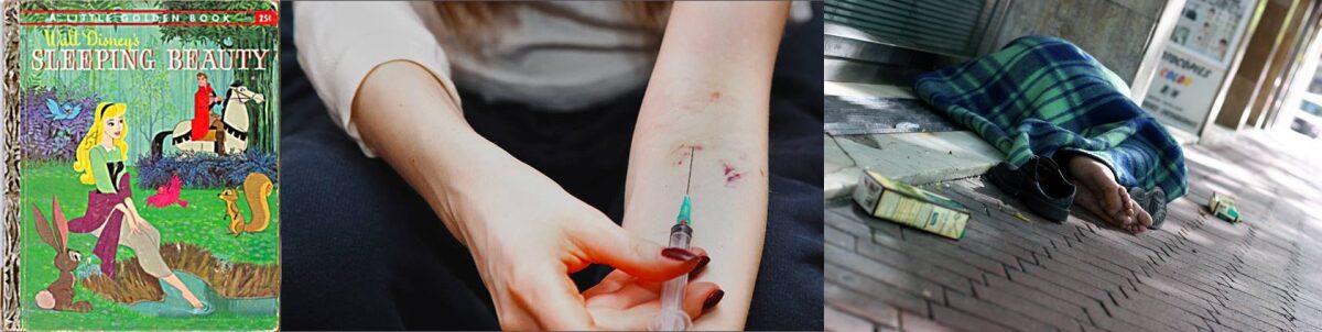 D'après La Belle au Bois Dormant / After Sleeping Beauty: "Mainlining, Dreamathon".