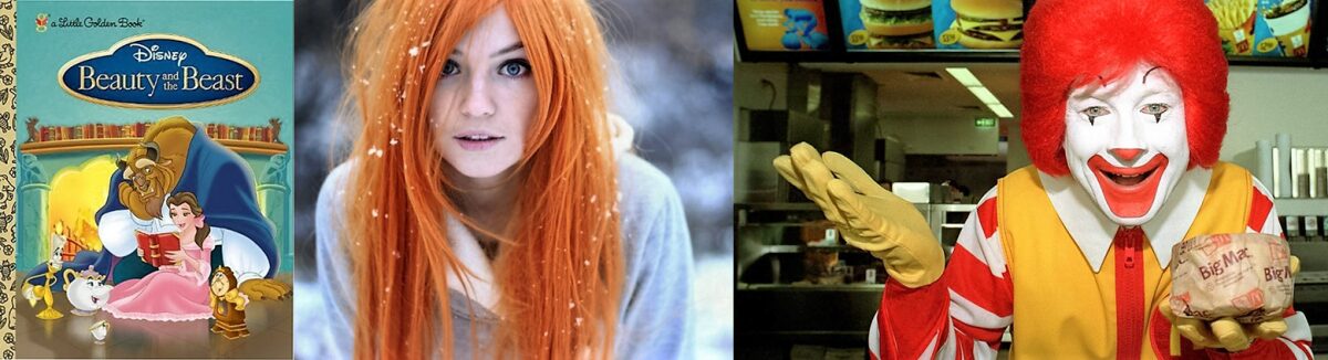 D'après La Belle et la Bête / After Beauty and the Beast: "Puppy Love, Fa(s)t Food".