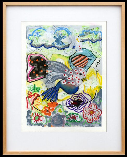 2025/ Projet en développement : Oiseaux dans des paysages abstraits