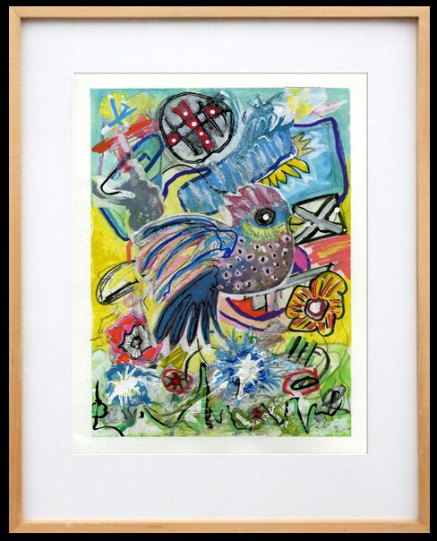 2025/ Projet en développement : Oiseaux dans des paysages abstraits