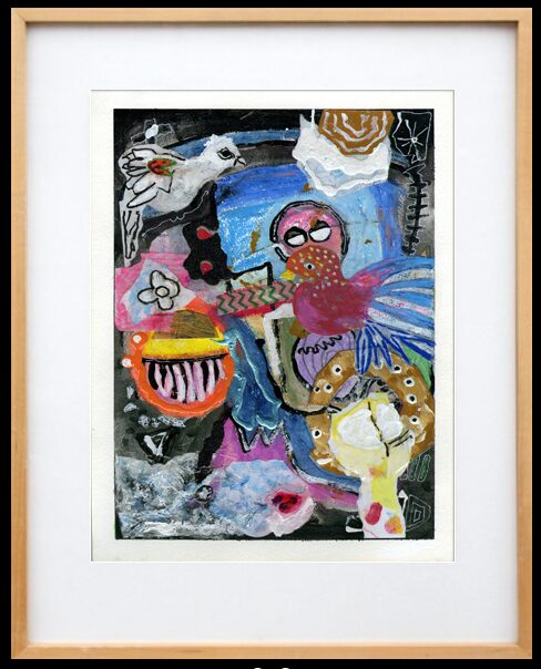 2025/ Projet en développement : Oiseaux dans des paysages abstraits