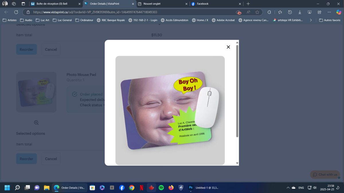 S/T - Tapis de souris personnalisé