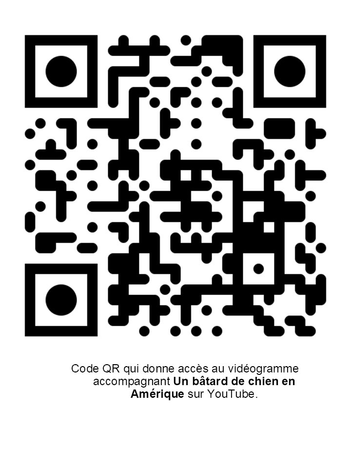 Code QR - Lien au vidéogramme