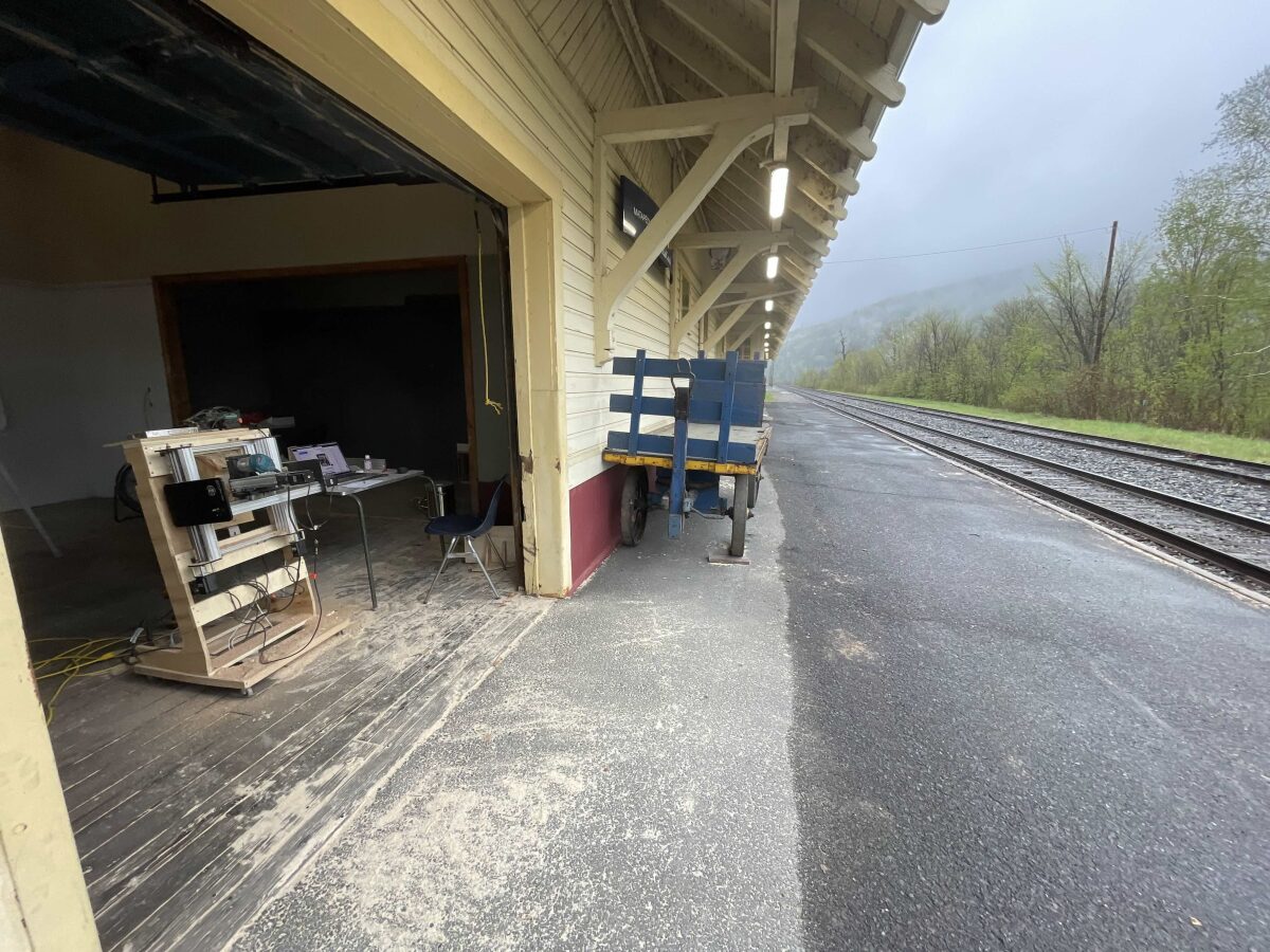Et gare de train