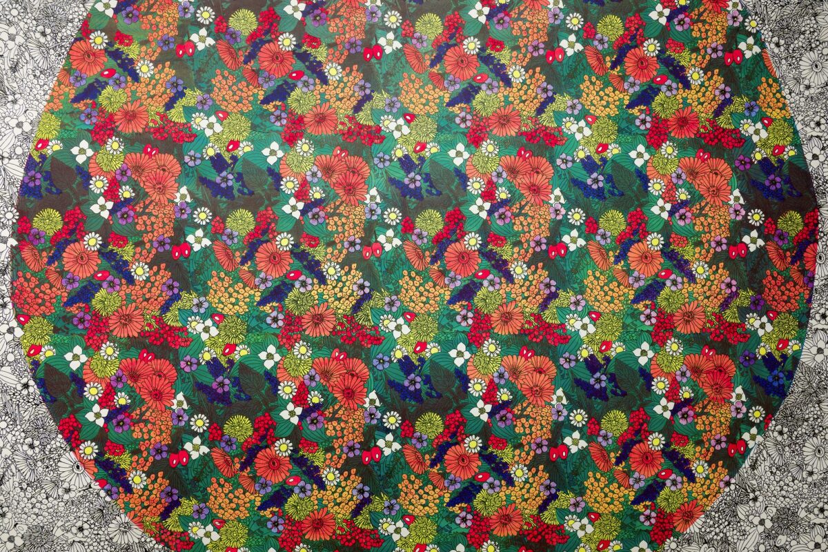 S’entourer d’herbes médicinales (détail)