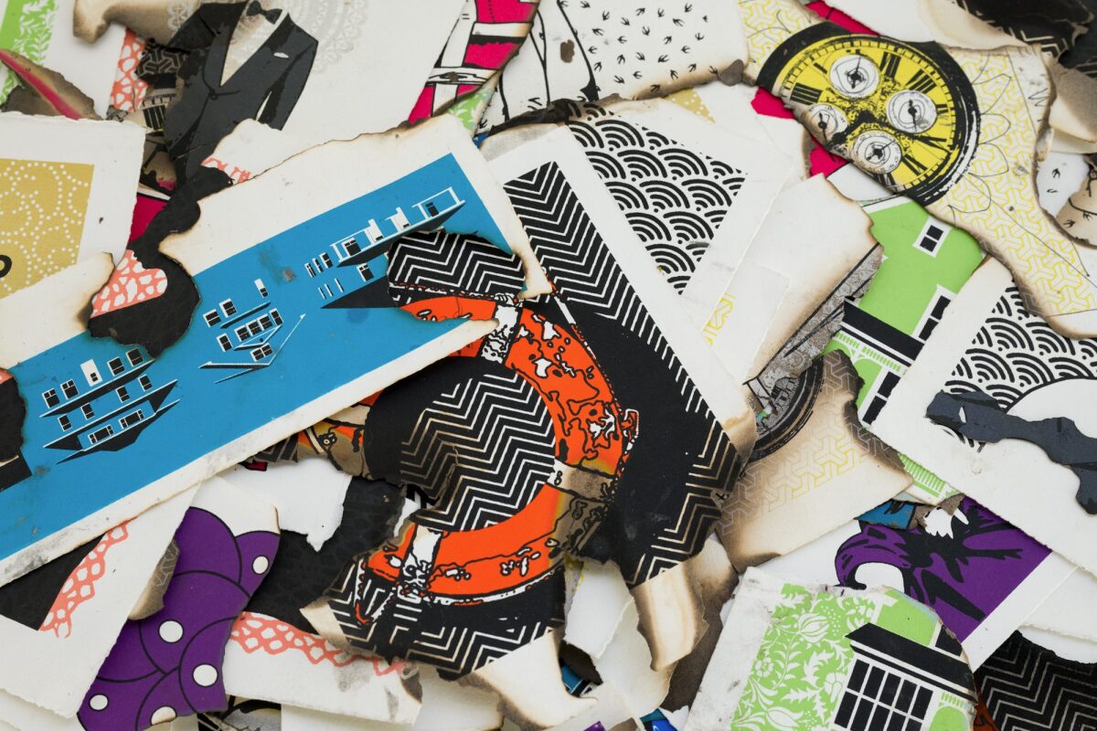 L’art de lâcher prise (détail), 2024