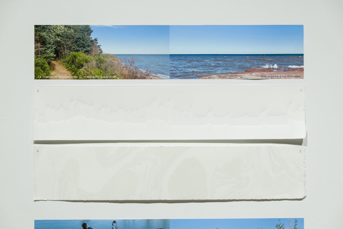 S’aventurer entre les roches et le temps (détail), 2025