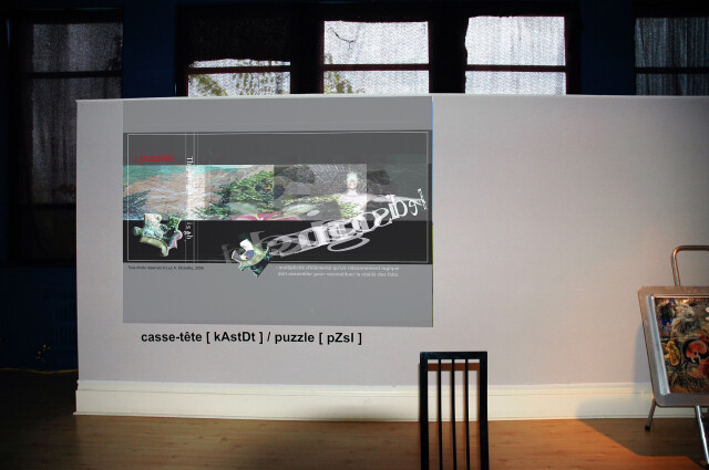 Casse-tête [kAstDt] / puzzle [pZzl ] détail