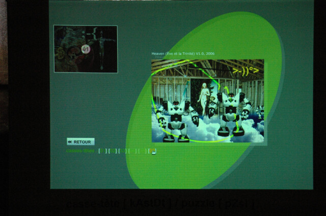 Casse-tête [kAstDt] / puzzle [pZzl ] détail