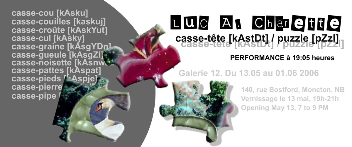 2006/ Casse-tête [kAstDt] / puzzle [pZzl ]