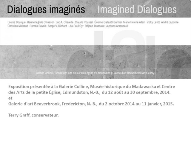 Carton d'invitation / Imagined Dialogues